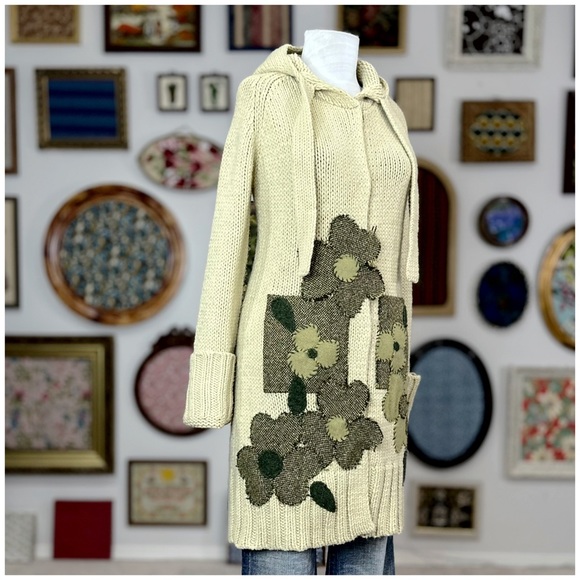 2004 Antho “Turning Leaves Sweater Coat” by Field Flower - Picture 8 of 15